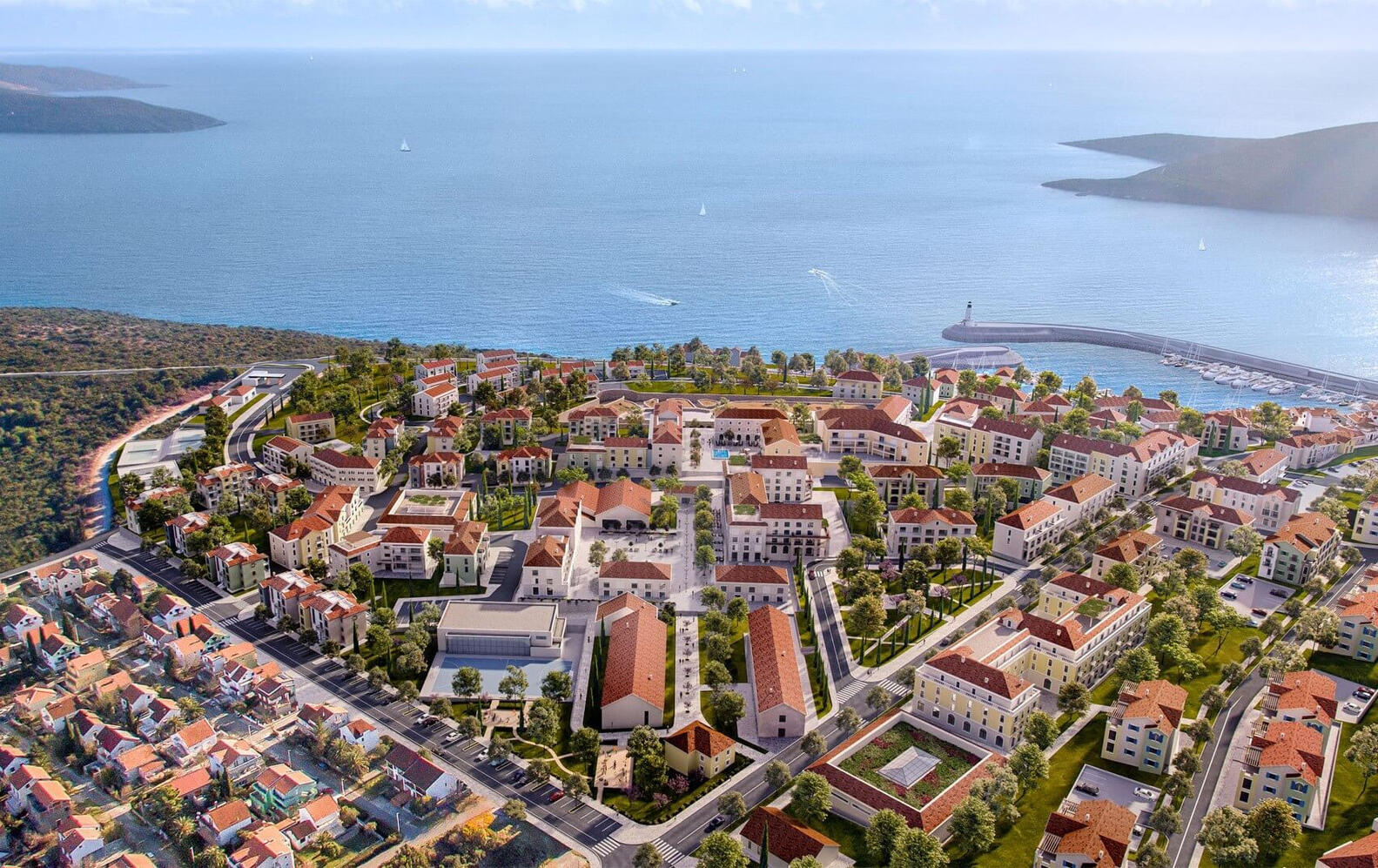 Luštica Bay - Centrale